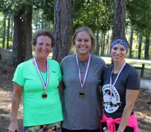 Our Top 3 Women. Thanks for your support ladies!